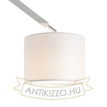 Kép MADISON W fali lámpa fehér króm 230V LED E27 15W
