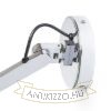 Kép MADISON W fali lámpa fehér króm 230V LED E27 15W