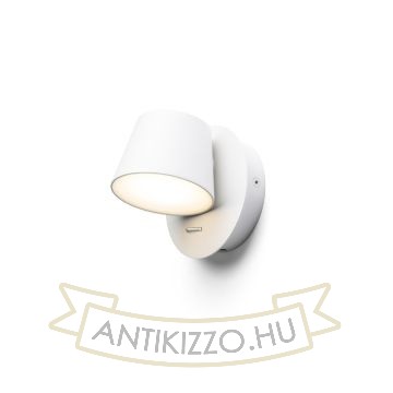 Kép AMADEUS I fali lámpa fehér 230V LED 6W 3000K