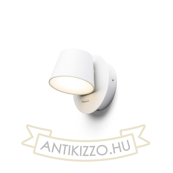 Kép AMADEUS I fali lámpa fehér 230V LED 6W 3000K