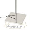 Kép LULU állólámpa fehér/fekete króm 230V LED E27 8W