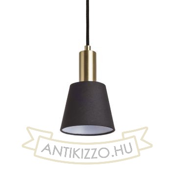 Kép ICAR függő lámpa fekete/aranysárga  230V LED E27 11W