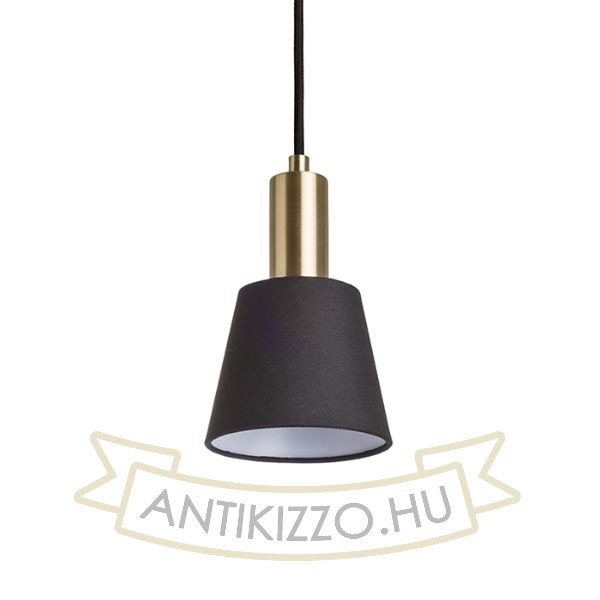 Kép ICAR függő lámpa fekete/aranysárga  230V LED E27 11W