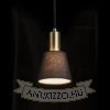 Kép ICAR függő lámpa fekete/aranysárga  230V LED E27 11W