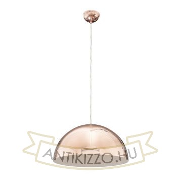 Kép MONROE 40 függő lámpa  réz 230V LED E27 30W