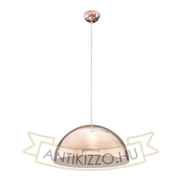 Kép MONROE 40 függő lámpa  réz 230V LED E27 30W