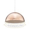 Kép MONROE 40 függő lámpa  réz 230V LED E27 30W