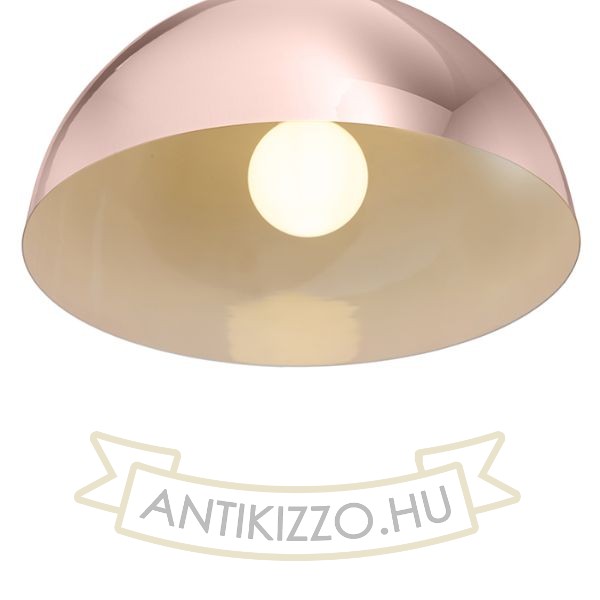 Kép MONROE 30 függő lámpa  réz 230V LED E27 11W