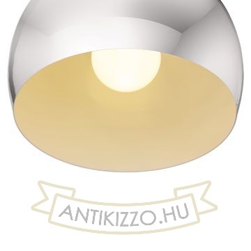 Kép ASTON 30 függő lámpa  króm 230V LED E27 15W