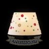 DELISA 25/16 lámpabúra fehér gombok  max. 28W