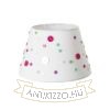 DELISA 25/16 lámpabúra fehér gombok  max. 28W