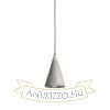 HEIDI függő lámpa  beton/fa 230V LED E27 11W
