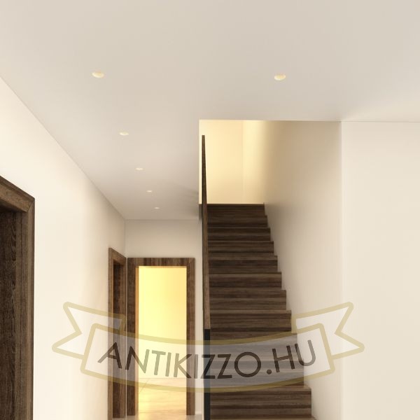 Kép QUO R süllyesztett lámpa  gipsz 230V LED GU10 8W
