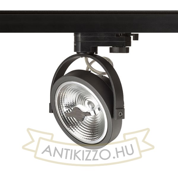 Kép KELLY LED DIMM három áramkörös sínre fekete 230V LED 12W 24° 3000K