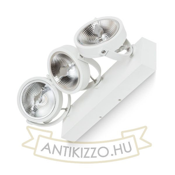 Kép KELLY LED III fali lámpa fehér 230V LED 3x12W 24° 3000K