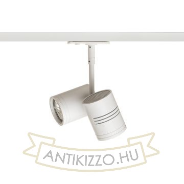 Kép BEEBA II egyfázisú áramkörös sínre fehér  230V LED GU10 2x8W