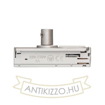 Kép 1F adapter ezüstszürke  230V 
