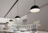 Kép MONROE 30 háromfázisú áramkörös sínre matt fekete/fehér  230V LED E27 11W