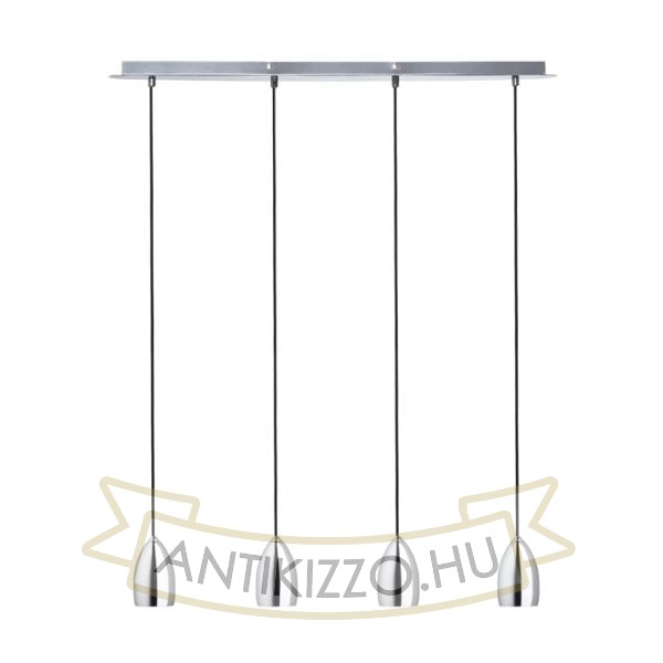 Kép BABADES IV függőlámpa  króm 230V GU10 4x35W