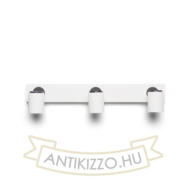 Kép DUGME III fehér/antracitszürke 230V GU10 3x35W