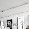 Kép FANGIO háromfázisú áramkörös sínre ezüstszürke  230V LED 25W 36°  3000K
