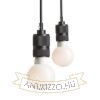 Kép CINDY VI függő lámpa fekete  230V LED E27 6x15W