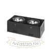 Kép ELECTRA II  fekete  12V LED G53 2x15W