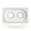 Kép DINGO GU10 II dönthető lámpa gipsz 230V GU10 2x35W