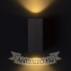 KUBI II antracitszürke 230V LED 2x3W 56° IP54 3000K