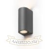 ZACK II antracitszürke 230V LED 2x3W 58° IP54 3000K