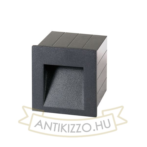 TESS SQ süllyesztett lámpa antracitszürke 230V LED 3W IP54 3000K
