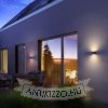 CHOIX 114 fali lámpa antracitszürke 230V LED 2x3W IP54 3000K