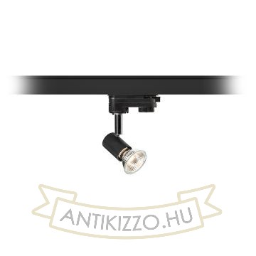 TRICA háromfázisú áramkörös sínre fekete  230V LED GU10 12W