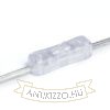 BROADWAY asztali lámpa fehér króm 230V LED E27 15W