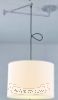 Kép BROADWAY függő karral fehér króm 230V LED E27 15W