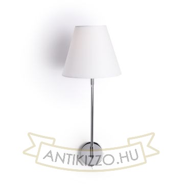 SILENCE fali lámpa fehér króm 230V LED E27 15W