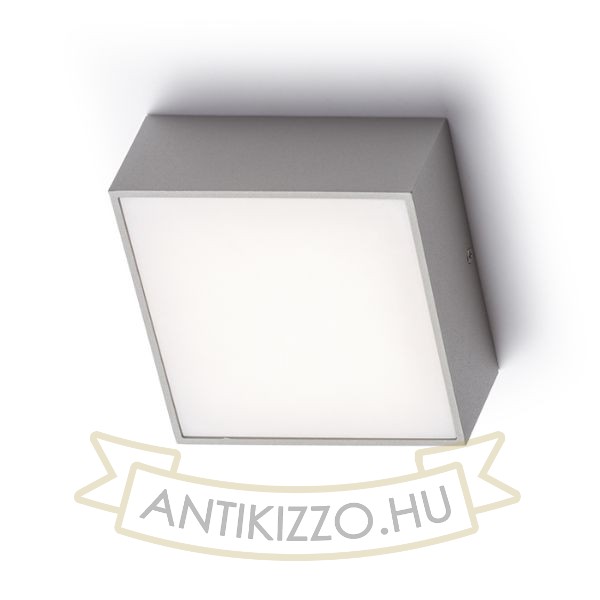 BONO felületre szerelhető ezüstszürke  230V LED 4W IP65  3000K