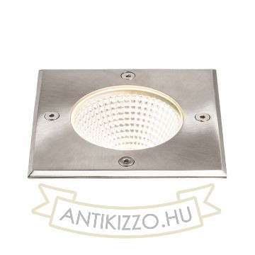 RIZZ SQ 125 rozsdamentes acél 230V LED 7W 41° IP67 3000K