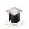 RIZZ SQ 125 rozsdamentes acél 230V LED 7W 41° IP67 3000K