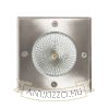 RIZZ SQ 125 rozsdamentes acél 230V LED 7W 41° IP67 3000K