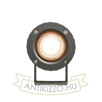 HEAVY DUTY kültéri lámpa antracit  230V LED GU10 12W IP65