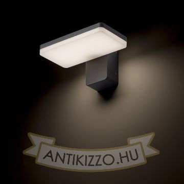 Kép RINA fali lámpa antracitszürke 230V LED 12W IP65 3000K