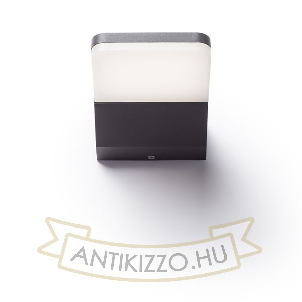 VIRGO fali lámpa antracitszürke 230V LED 9W IP65 3000K