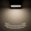 VIRGO fali lámpa antracitszürke 230V LED 9W IP65 3000K