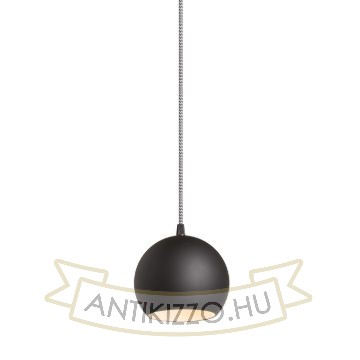 Kép COPA függő lámpa fekete üveg 230V LED E27 11W
