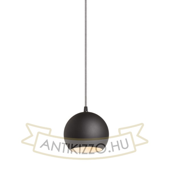 Kép COPA függő lámpa fekete üveg 230V LED E27 11W