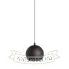Kép COPA függő lámpa fekete üveg 230V LED E27 11W
