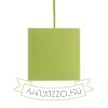 Kép TEMPO 15/15 lámpabúra  Chintz lime/fehér PVC  max. 28W