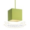 Kép TEMPO 15/15 lámpabúra  Chintz lime/fehér PVC  max. 28W
