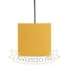 TEMPO 15/15 lámpabúra  Chintz narancssárga/fehér PVC  max. 28W